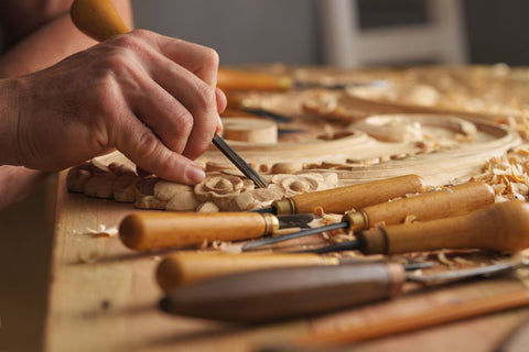 Detail wood carving tools