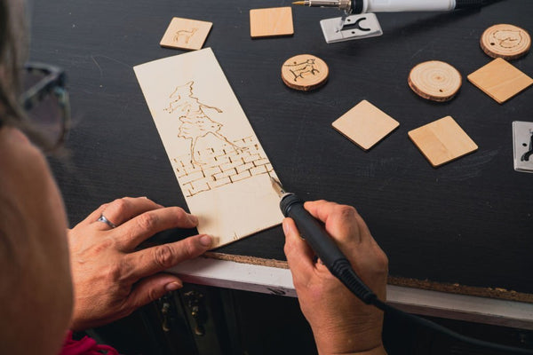 The magic of pyrography: tools for wood burning art