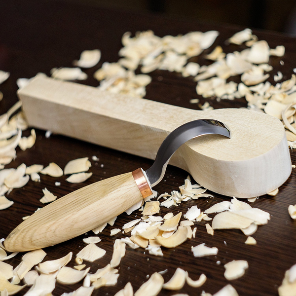 The decline of hook knife carving