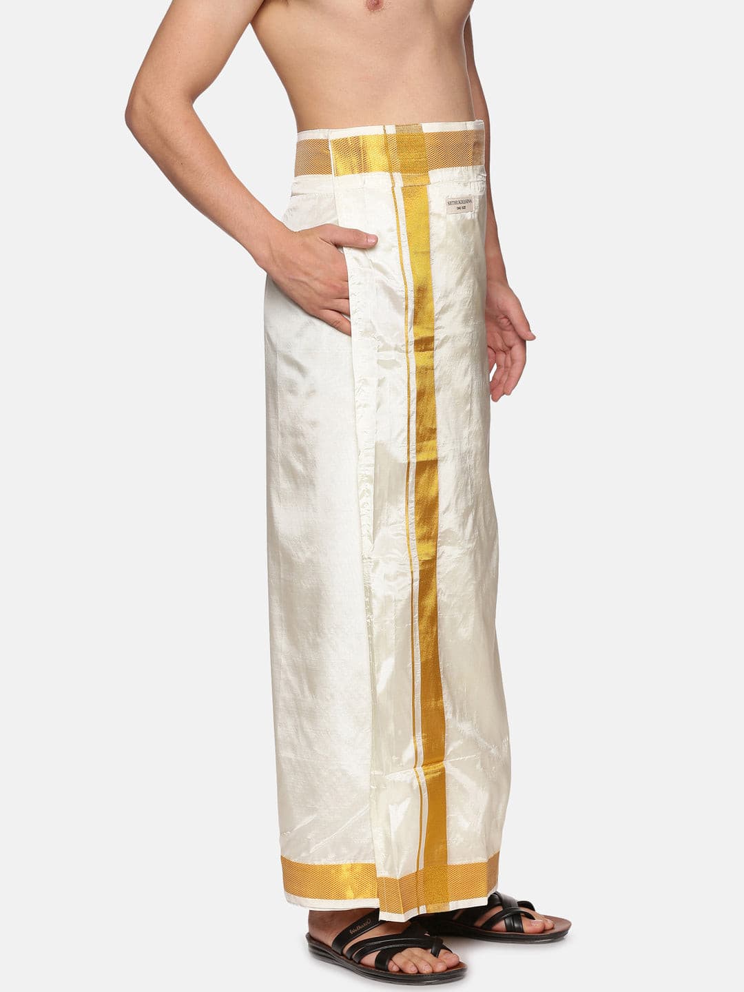 Silk Route Yellow Dhoti Salwar Tulip Pants Trousers made with Handloom  Cotton | eBay