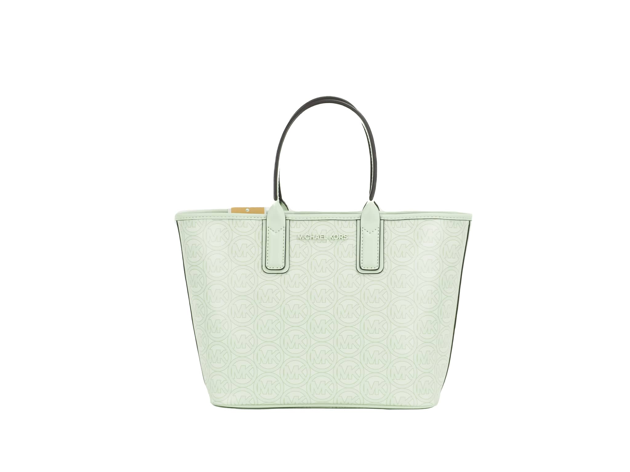 Michael Kors Jodie Small Atom Green Jacquard Recycled Polyester Tote B –  