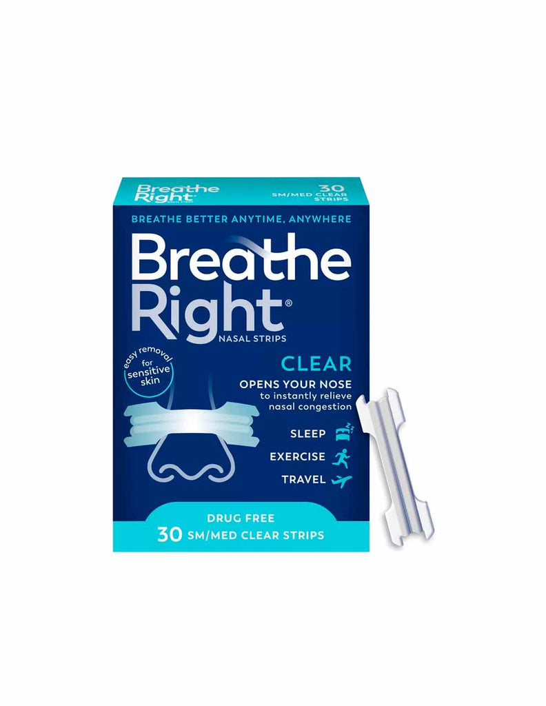 Breathe Right Extra tiras nasales para aliviar la congestión 72 unidad –  Dulce Alcance