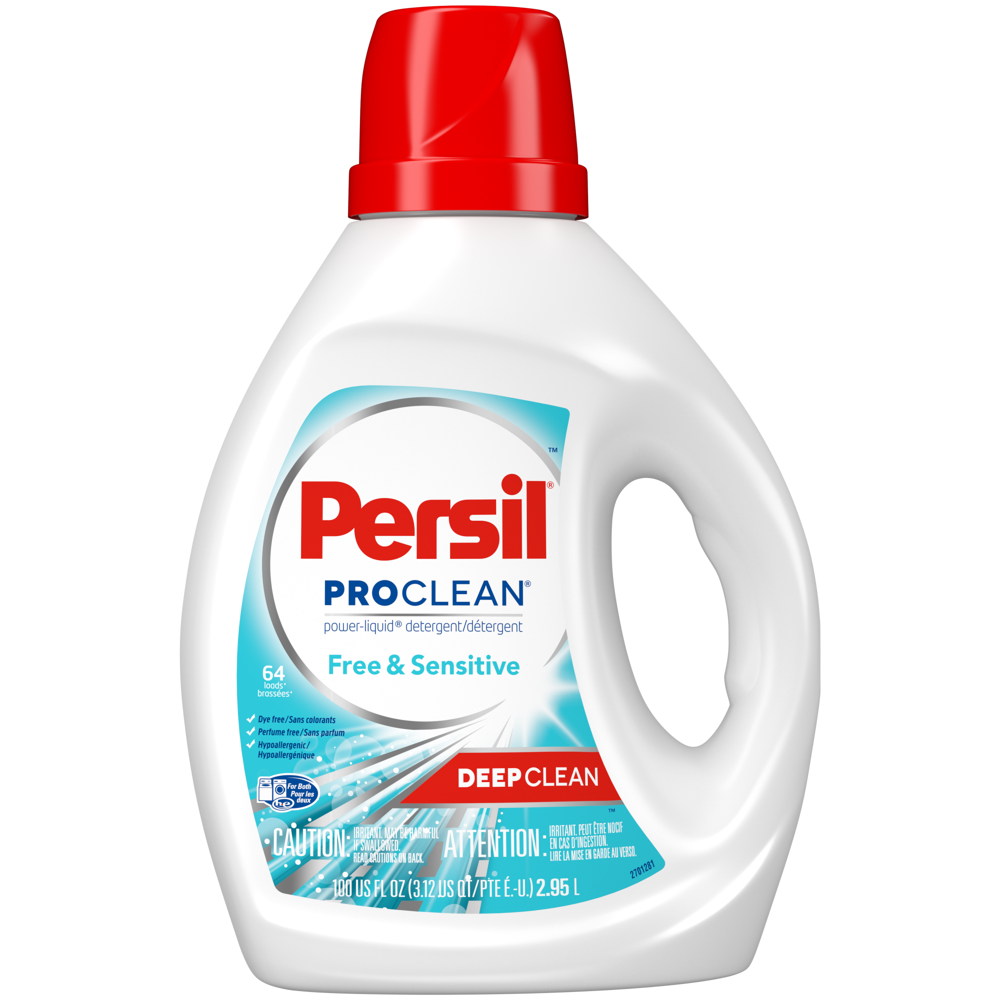 Persil detergente líquido para ropa sin perfume para piel sensible  –  Dulce Alcance