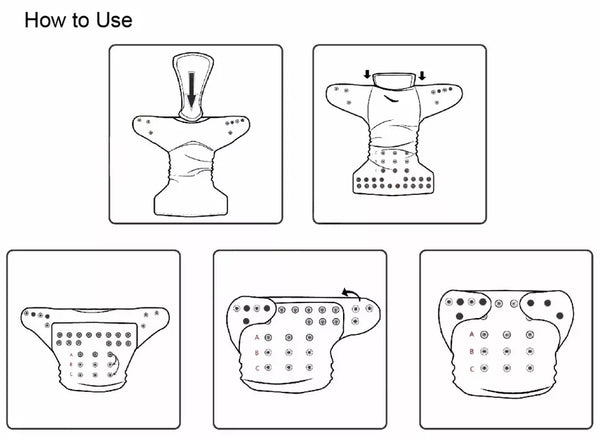 How to use cloth diapers