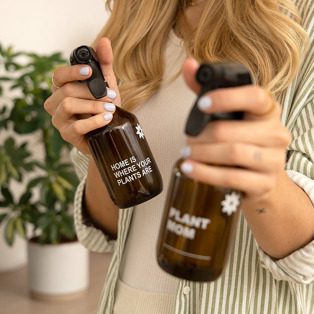 Geschenkidee: Sprühflasche aus Glas