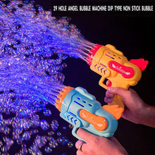 Load image into Gallery viewer, Bubble Guns LED Light Electric Automatic Magic Soap Bubbles Machine Children Outdoor Party
