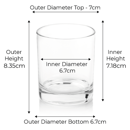 6X 30cl (10.5oz) Clear Lotti Candle Glass for Candle Makers – Candle Shack  BV