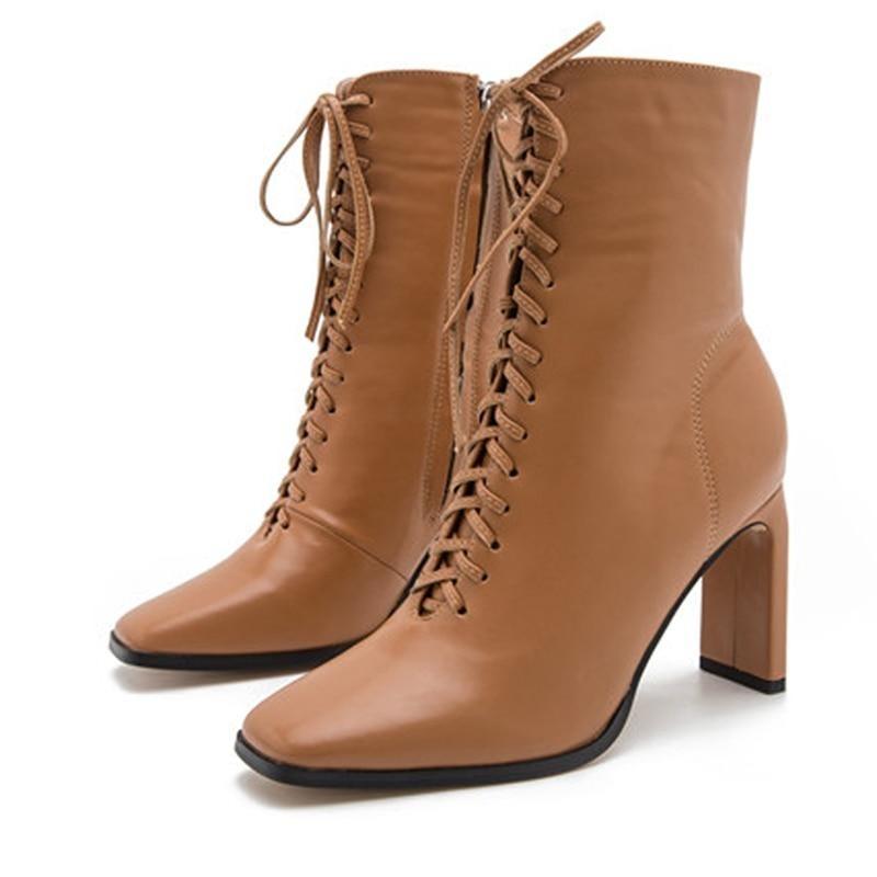 brown witch boots