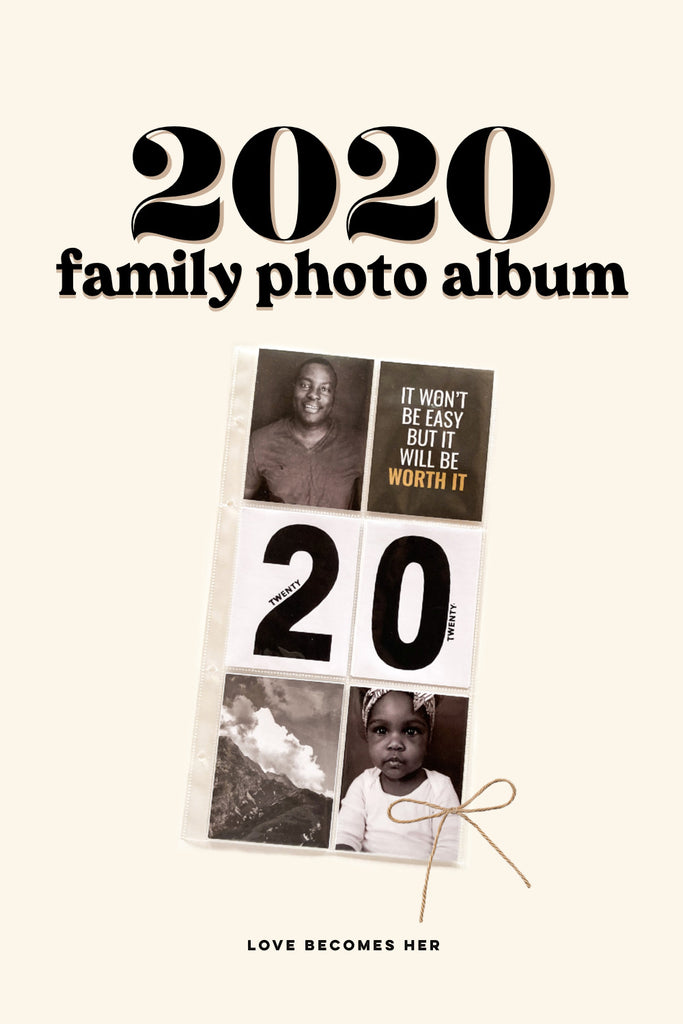 2020 family photo album