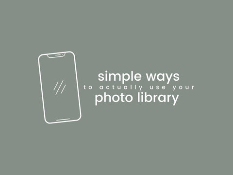 simple ways to use the photos in your phone