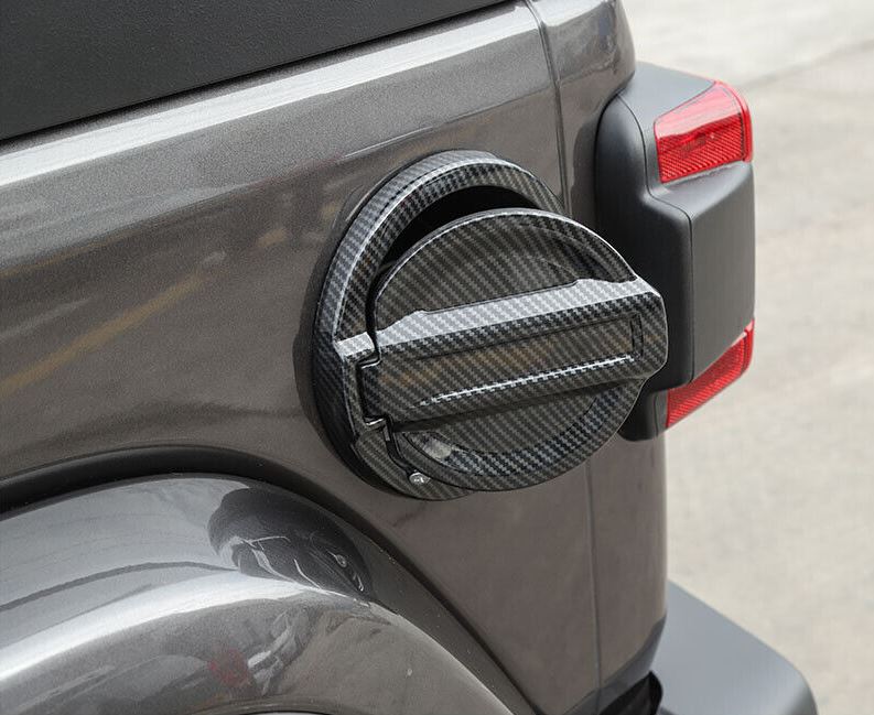 Carbon Fiber Fuel Filler Door Cover for Jeep Wrangler JL 2018-2023 – Desert  Leaders