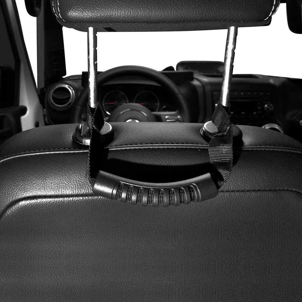 Front Seat Headrest Grab Handles for Jeep Wrangler JK & JL & Gladiator –  Desert Leaders