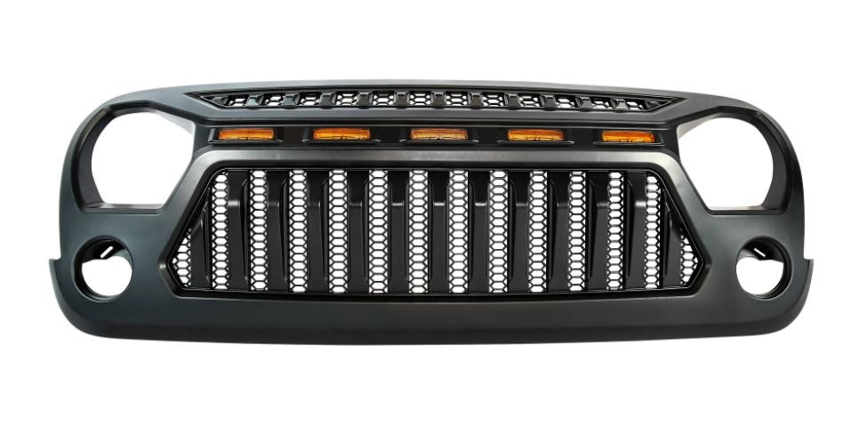 LED Topfire Grill for Jeep Wrangler JK 2007-2017 – Desert Leaders