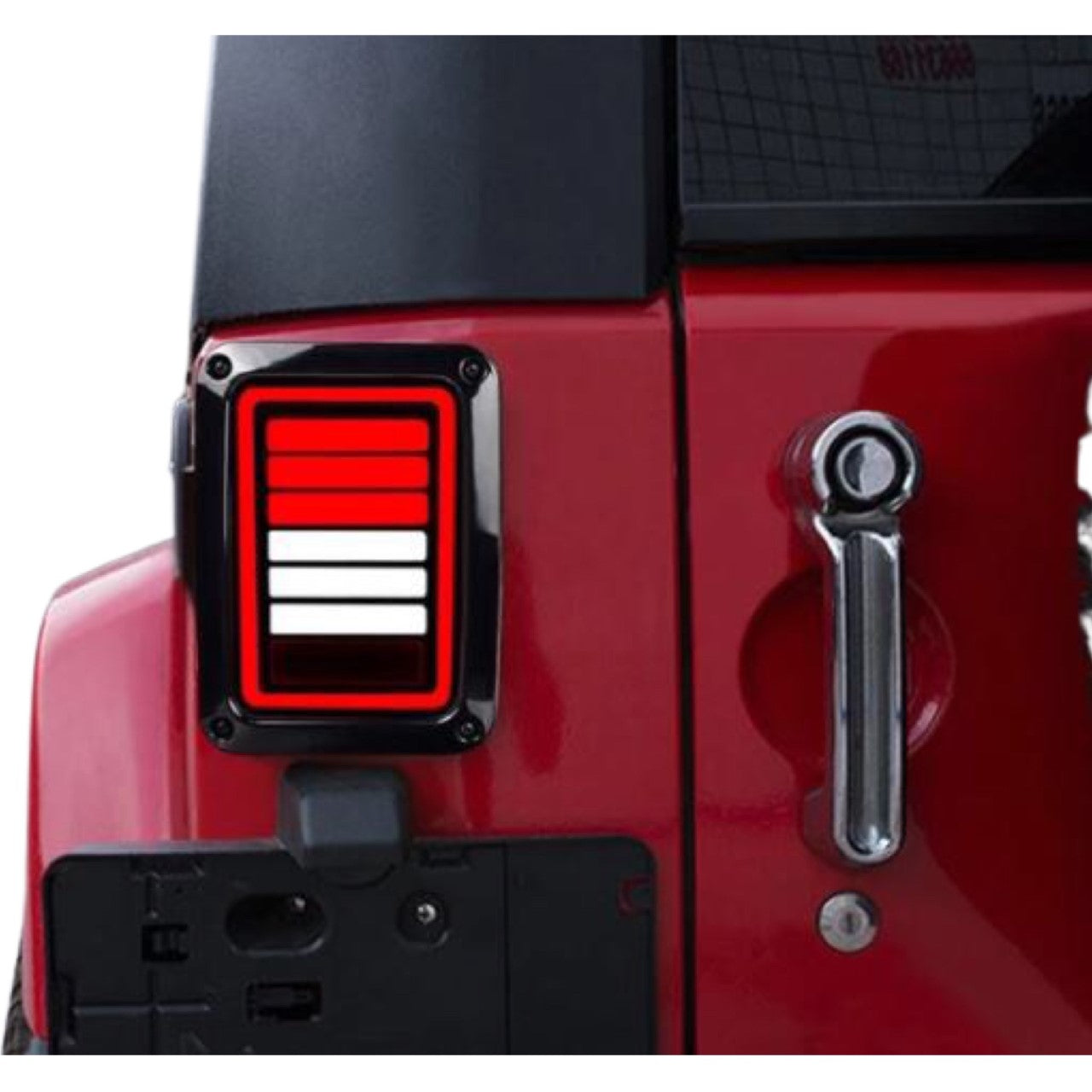 Dark Stripe Battery Style LED Tail Light for Jeep Wrangler JK 2007-201 –  Desert Leaders