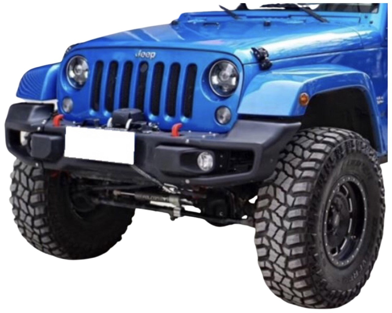 GCC Rubicon Front Bumper With Corner for Jeep Wrangler JK 2007-2017 –  Desert Leaders