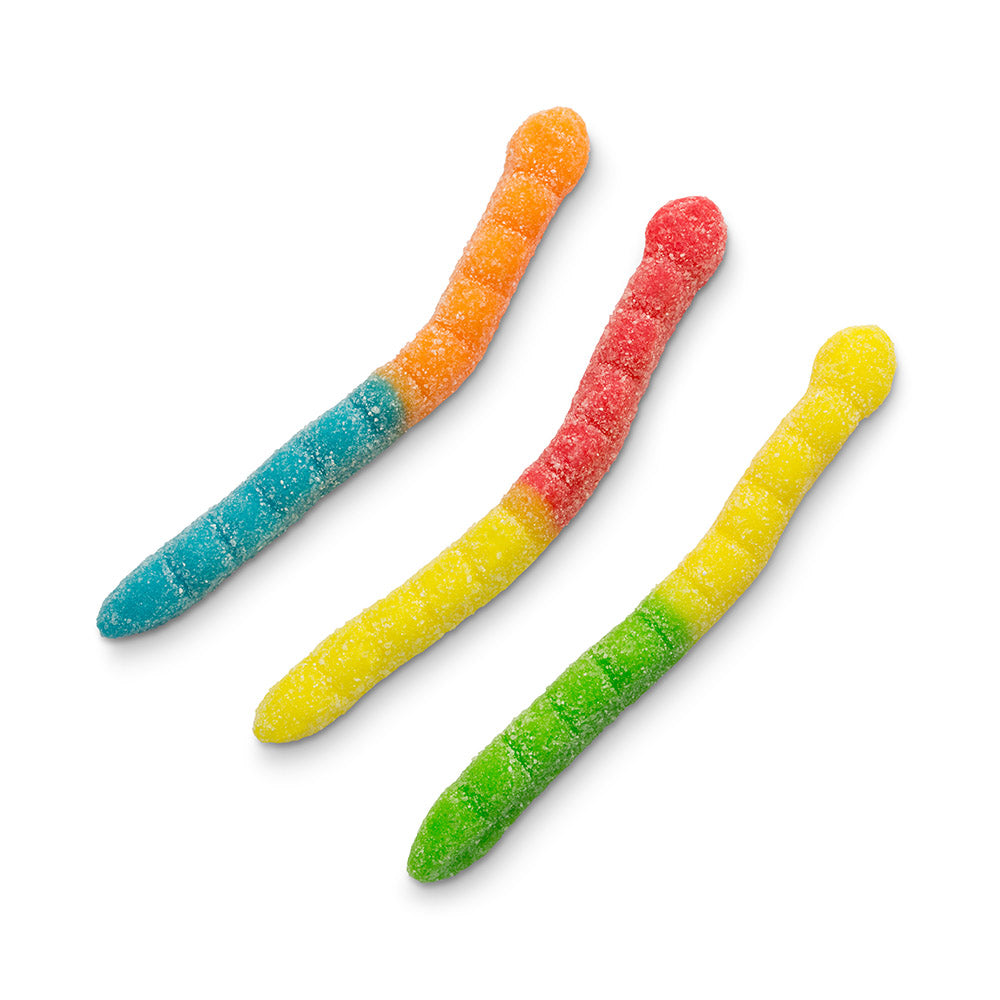 Sour Fruit Gummi Worms - Greene's Fine Foods