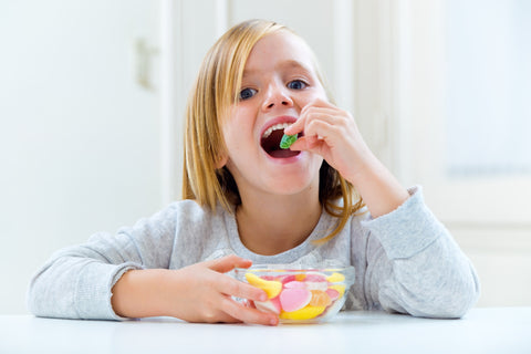 Gummy vitamins for overall nutrition