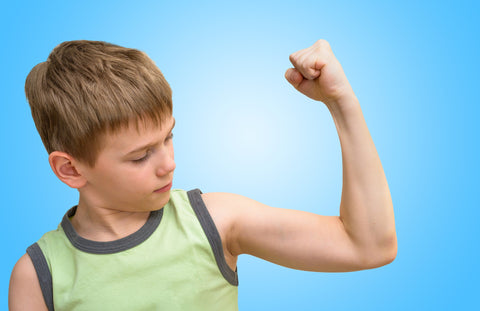 Strong bones in kids with calcium and vitamin D gummies