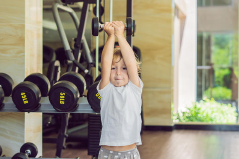 strength training for strong bones in kids with calcium gummies