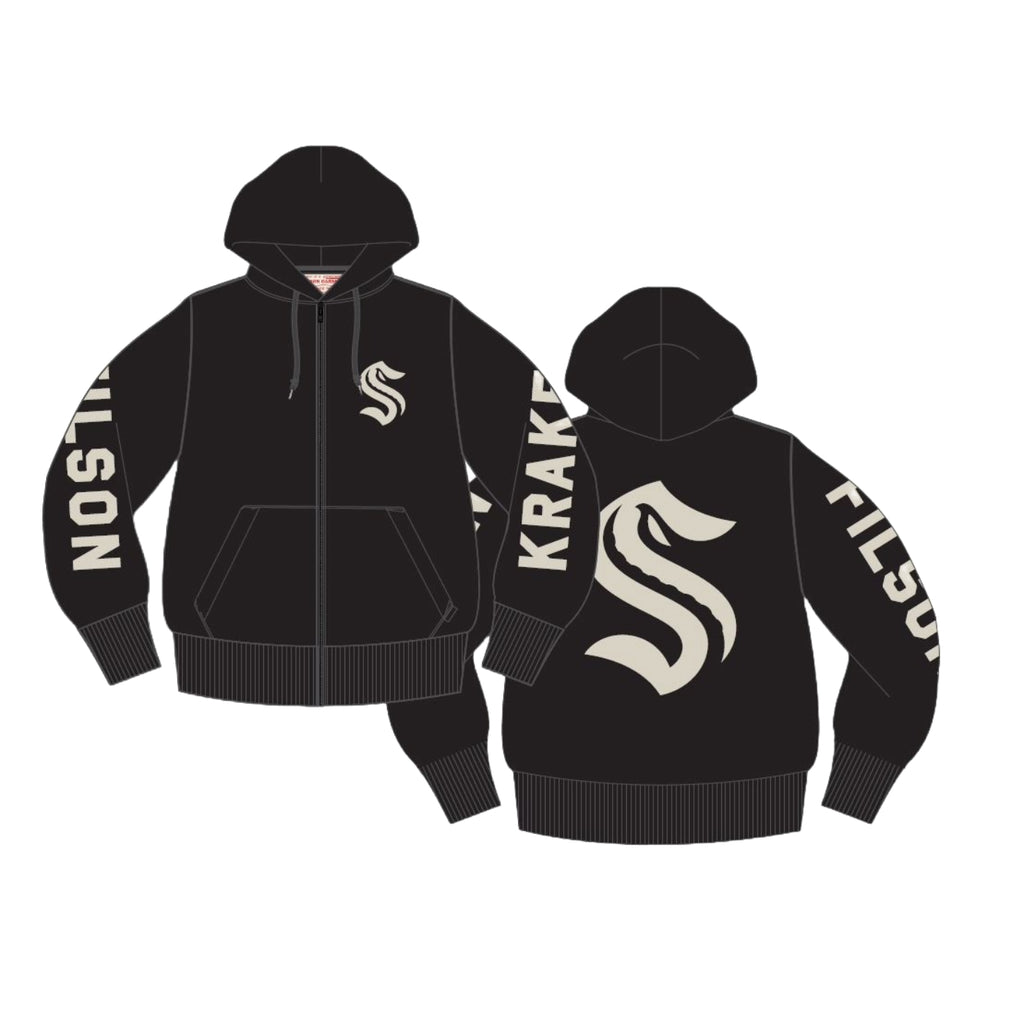  Seattle Kraken Youth Ageless Revisited Home Lace-Up Pullover  Hoodie (as1, Alpha, s, Regular) Navy : Sports & Outdoors