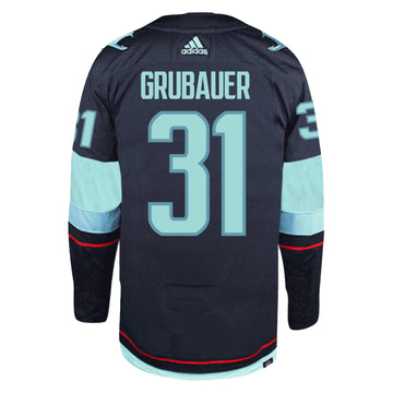  Philipp Grubauer Seattle Kraken Primegreen Authentic