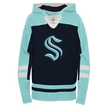 Seattle Kraken Adidas Sweater Crew - Ice Blue - Ice Blue / SM