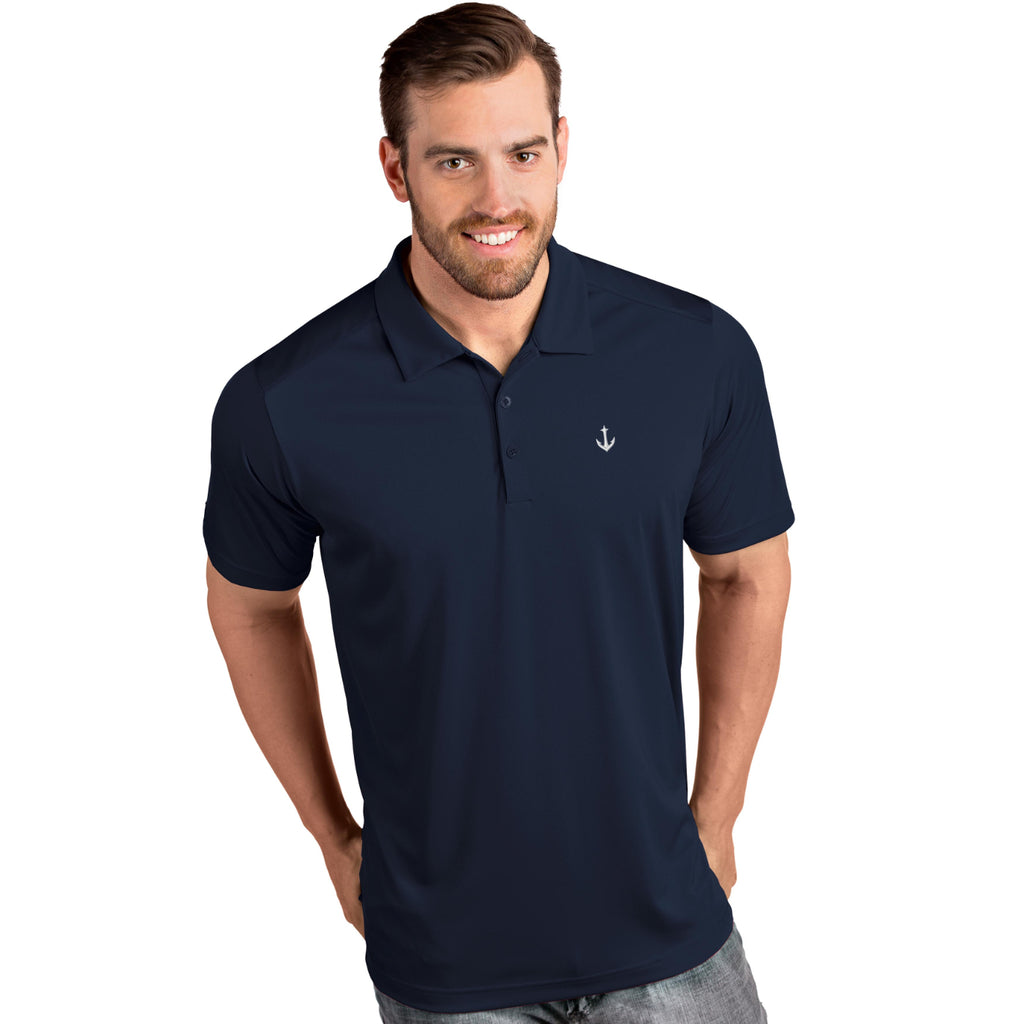 Seattle Kraken Antigua Big & Tall Affluent Polo - Navy