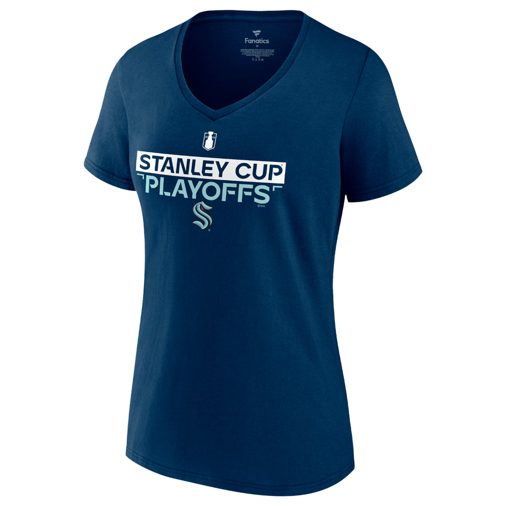 Official Men's Seattle Kraken Navy 2023 Stanley Cup Playoffs T-Shirt,  hoodie, sweater, long sleeve and tank top