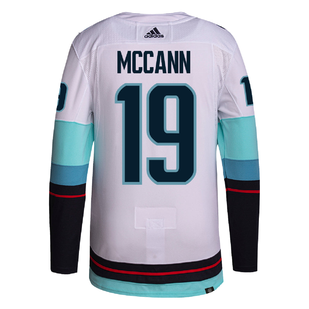 #19 McCann - Seattle Kraken Authentic Adidas Home Player Jersey - 60