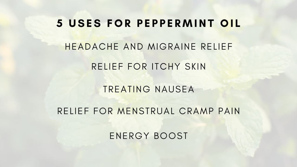 peppermint essential oil uses 