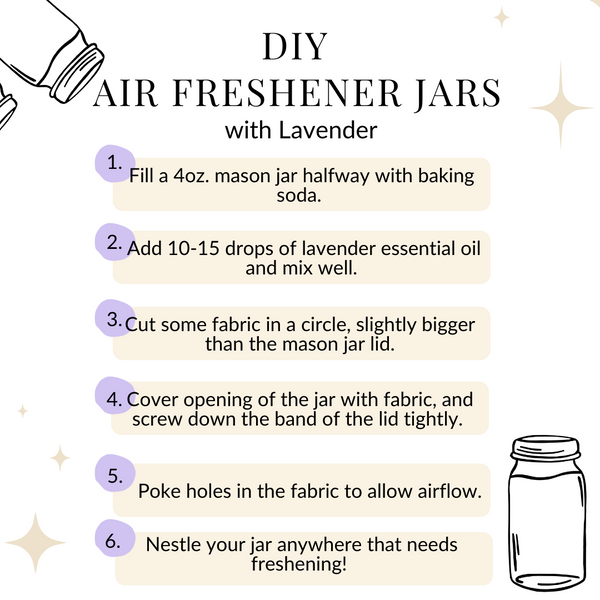 DIY Air Freshener Jars with Essential Oils! – Savhera