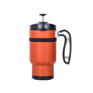 French Press with Bru-Stop Large 48oz Black