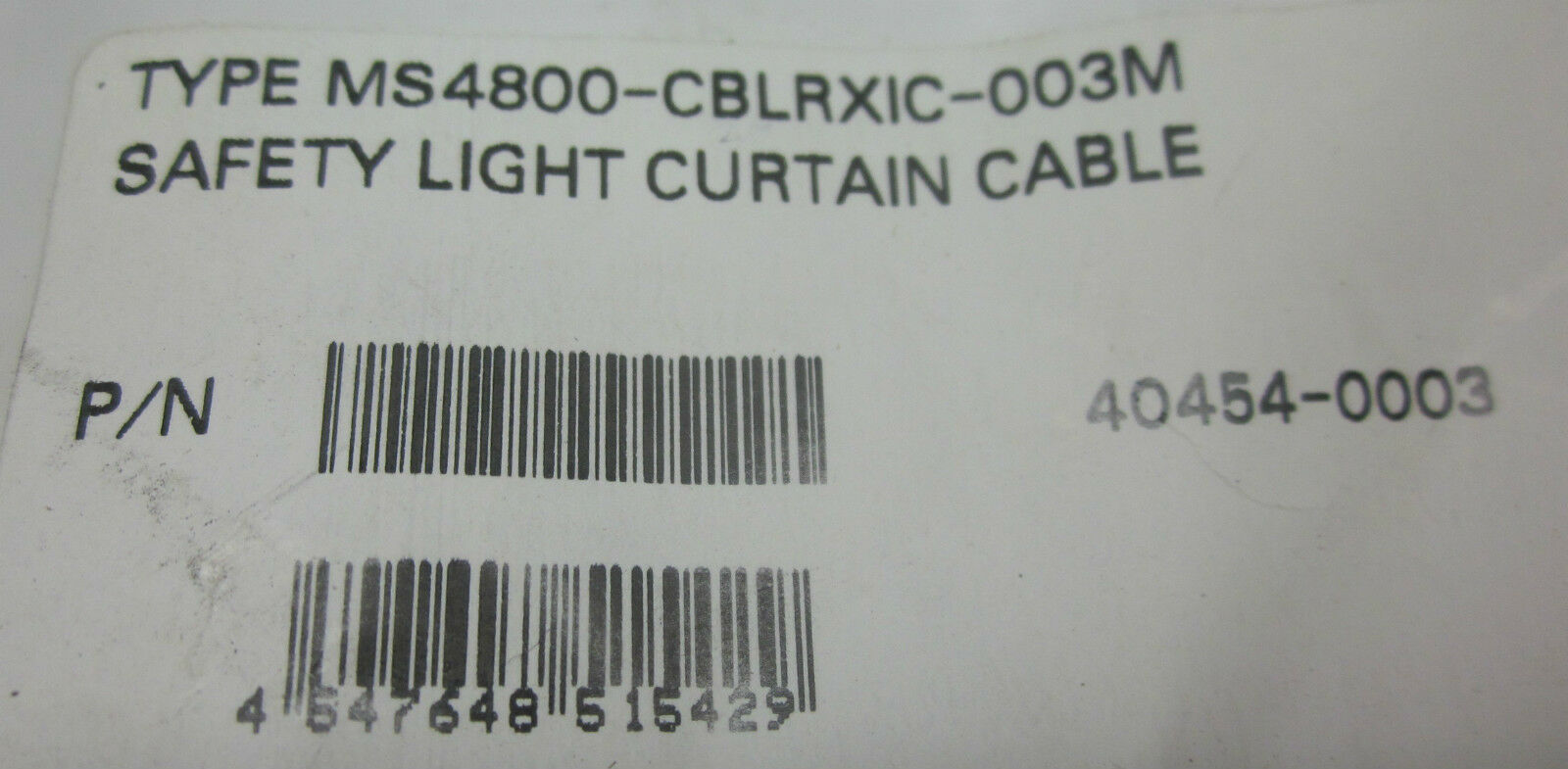 omron light curtain ms4800