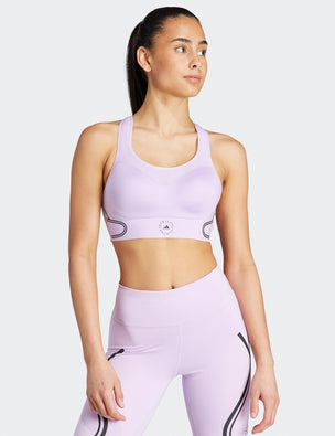 adidas by Stella McCartney Blue Prime Knit Sport Bra