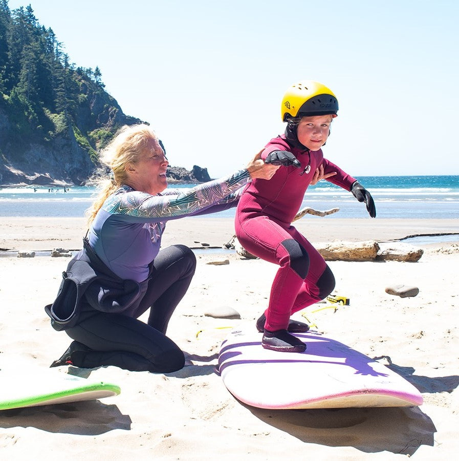 Lexie Hallahan Surf Instructor Kid's Group Surf Lessons