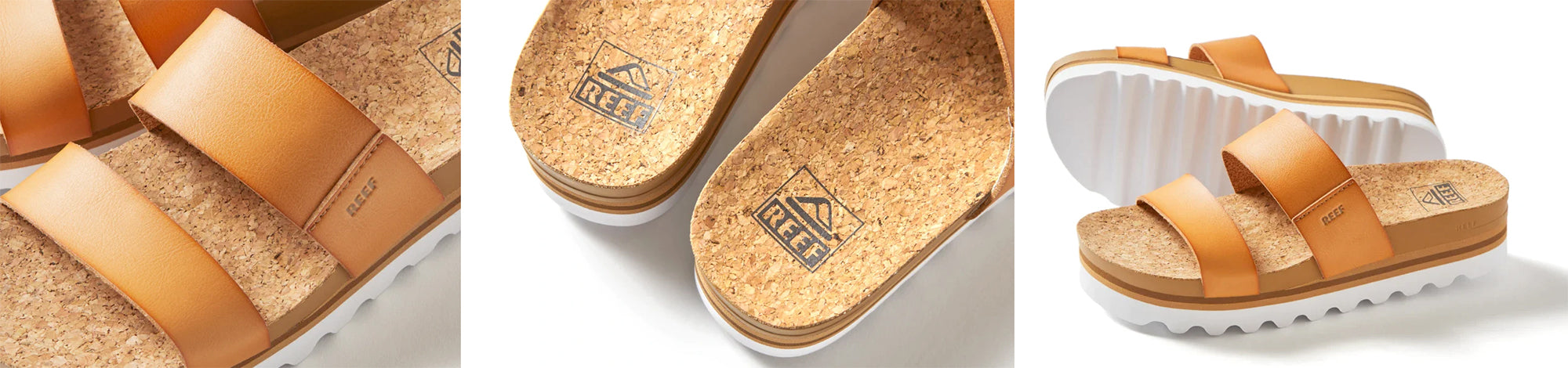 reef women's cushion vist hi sandals detail product shots