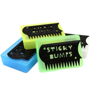 Sticky Bumps wax comb and box