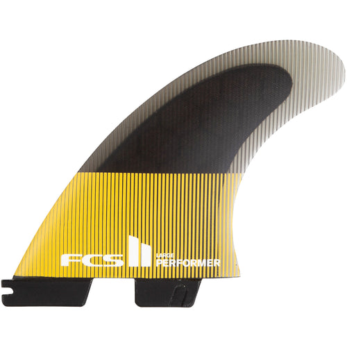 FCS II Performer PC Carbon + Aircore Tri Fin Set – Cleanline Surf