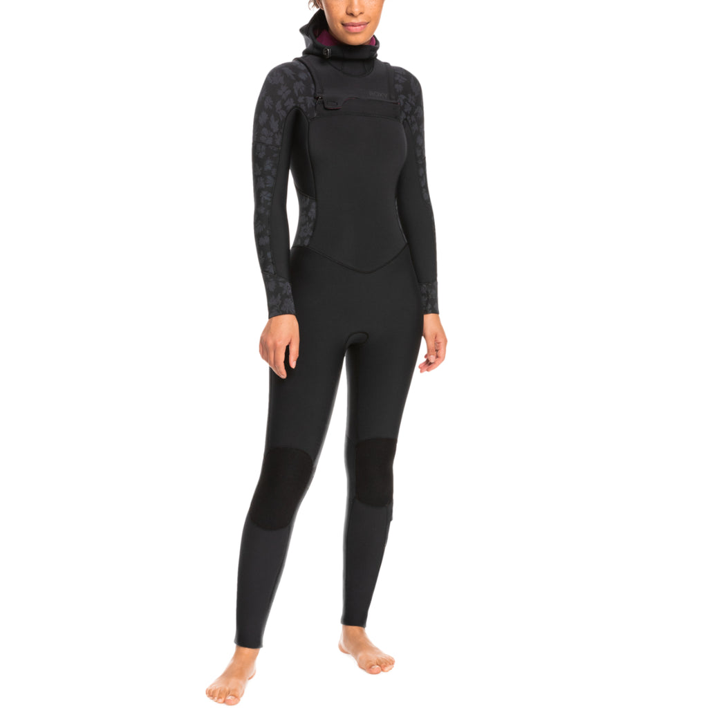 Roxy Women’s Swell Series 5/4/3 Hooded Chest Zip Wetsuit