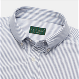 'Le Stripe' Navy Oxford Shirt