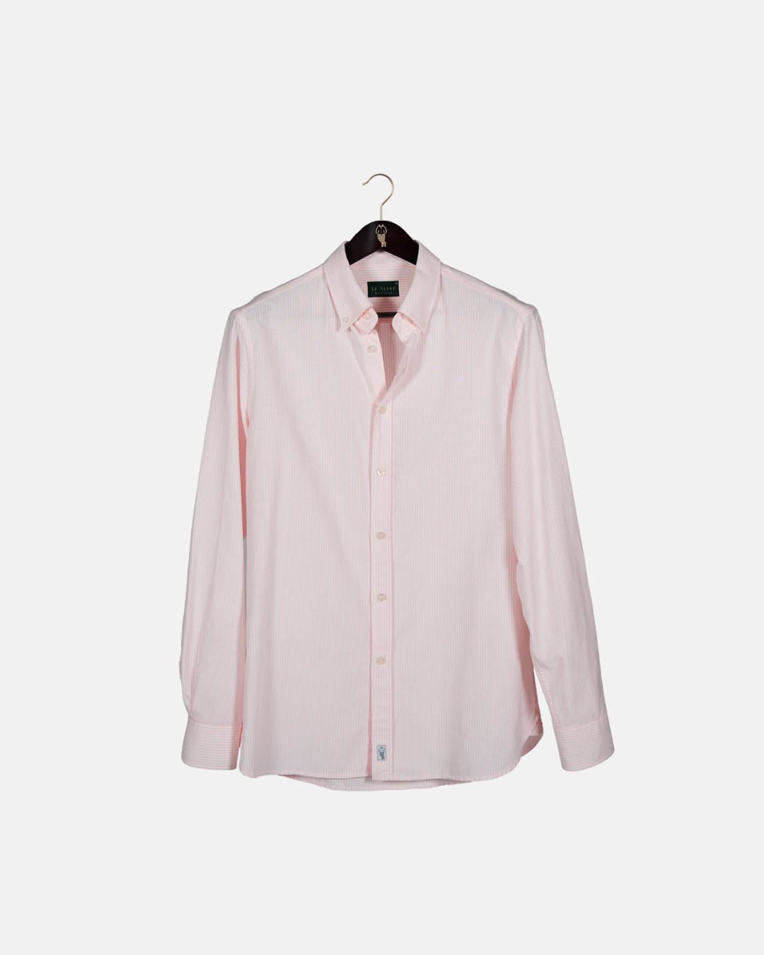 'Le Stripe' Pink Oxford Shirt - Le Alfré product image