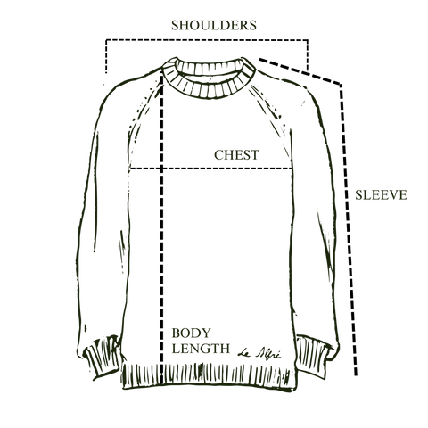 size guide sweater
