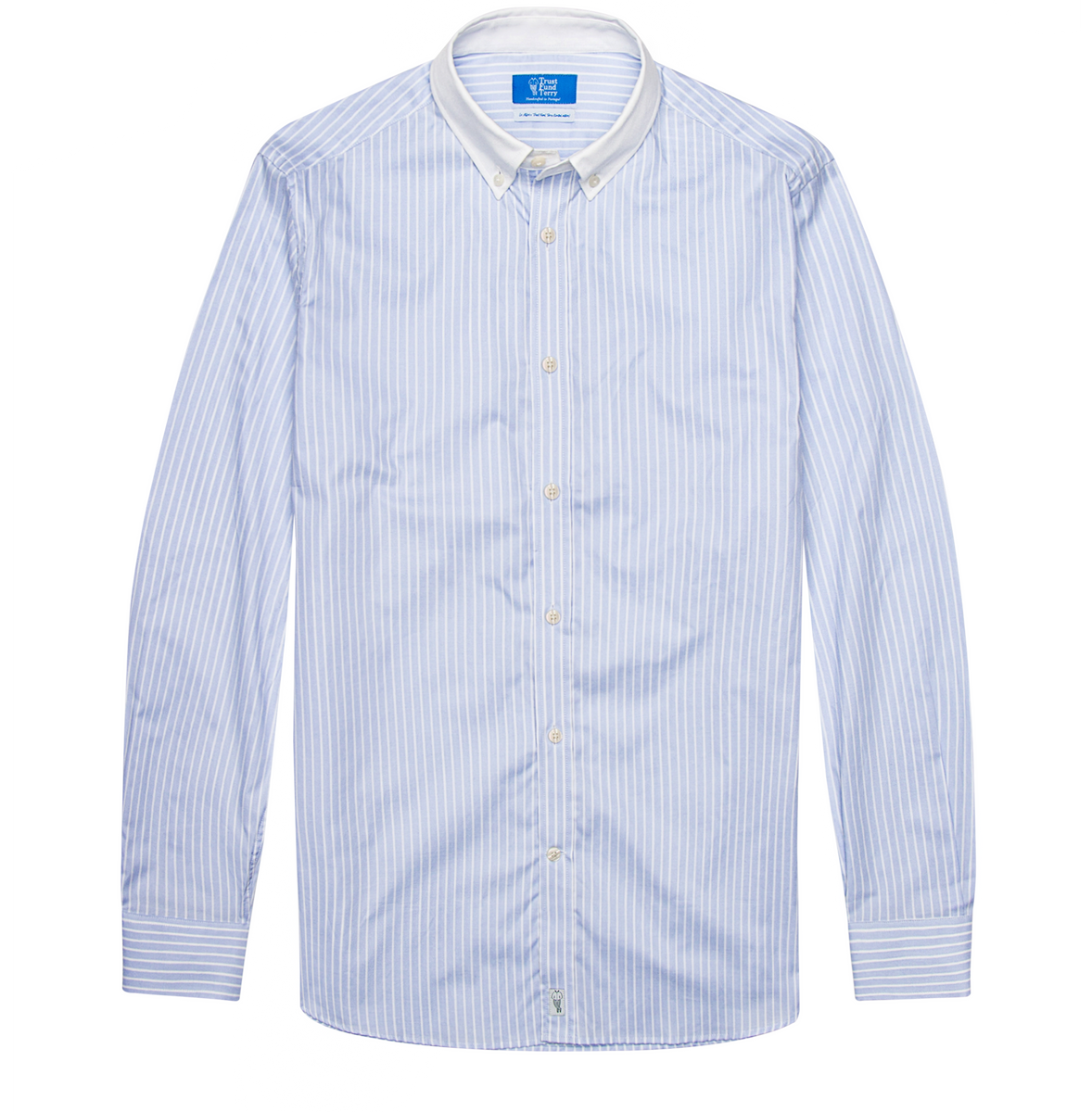 Le Alfré x Trust Fund Terry Striped Contrast Oxford Shirt (Limited ...