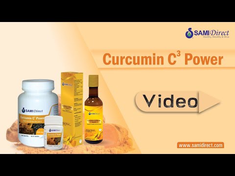 Samidirect Curcumin C3 Power Tablets 525mg 60 Tab Jeevaa Organics