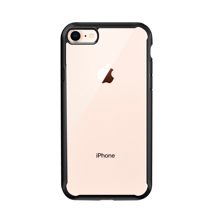 Lamina de Vidrio Templado Mica Completa iPhone SE 2022/ SE 2020 8 7 Negra –  Carcasas Chile