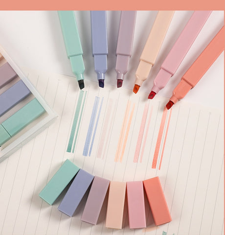 Pastels Soft Tip Marker Highlighter — M. Mazu Global
