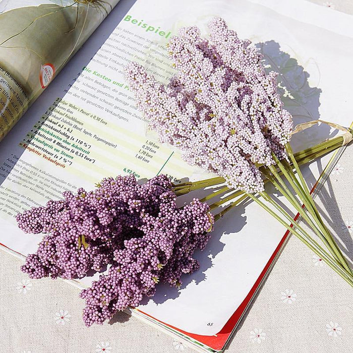 Artificial Lavender Flower Bouquet.