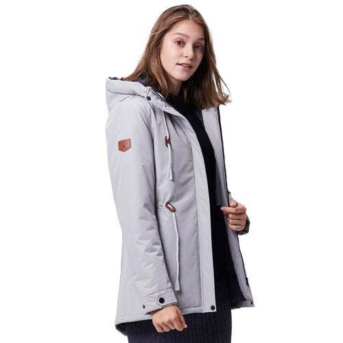 Veste chauffante pour enfants avec capuche imperméable et coupe-vent  adaptée au vélo