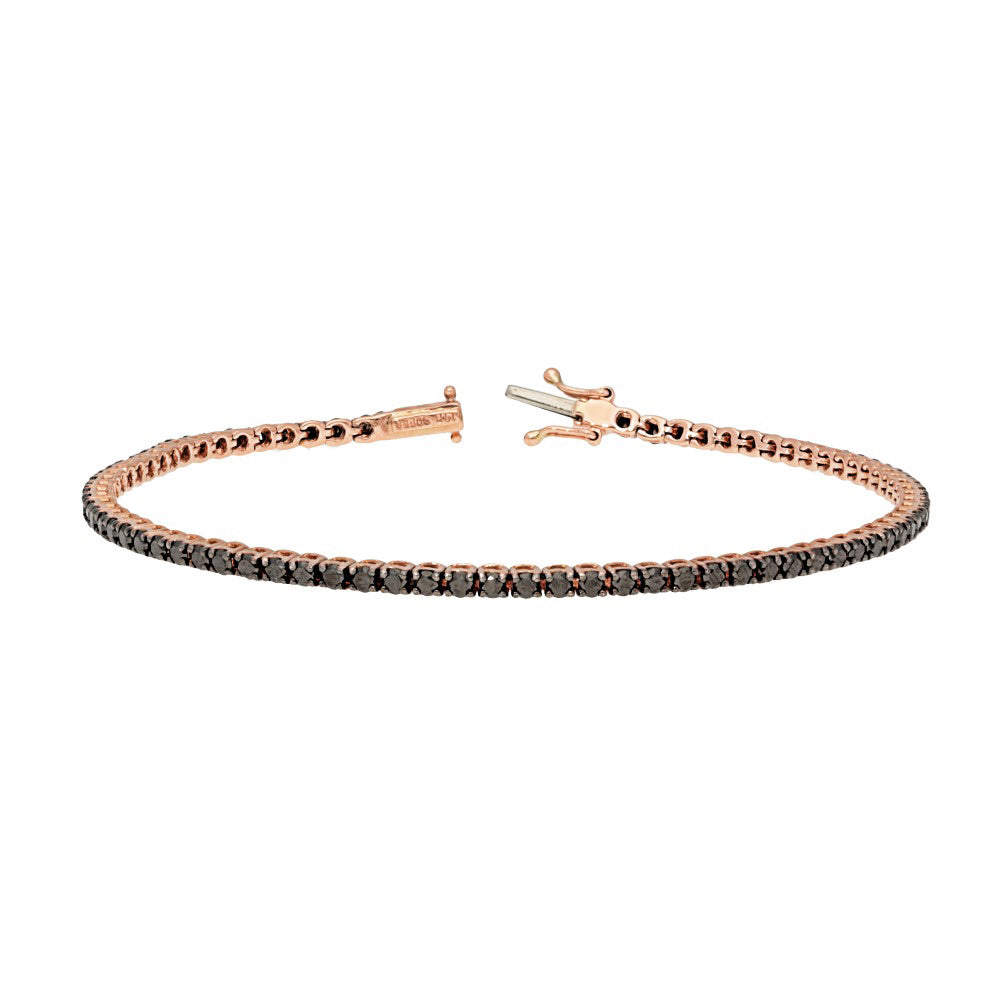 Black Diamond Tennis Bracelet – Concierge Diamonds