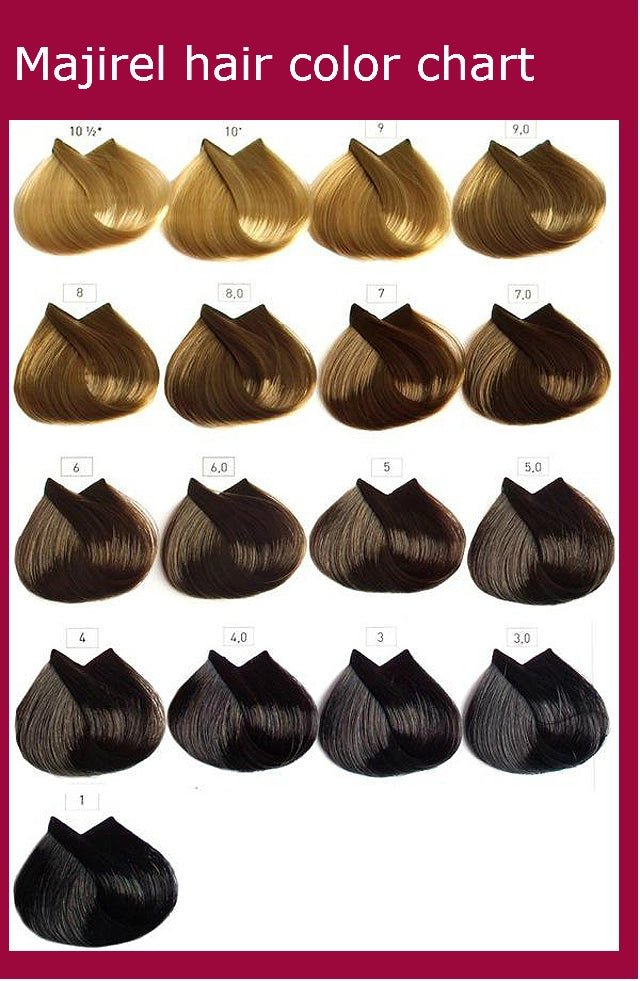 Hair Color Chart Template  9 Free Word PDF Documents Download